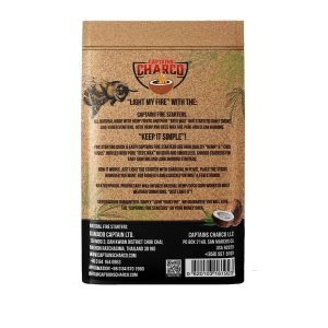 Natural Fire Starters - Back